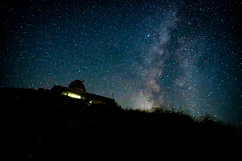 大川原高原の星空