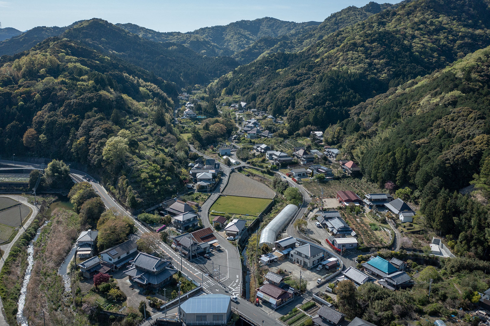 根郷の風景