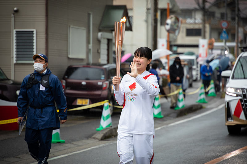 佐那河内村オリンピック聖火リレー4