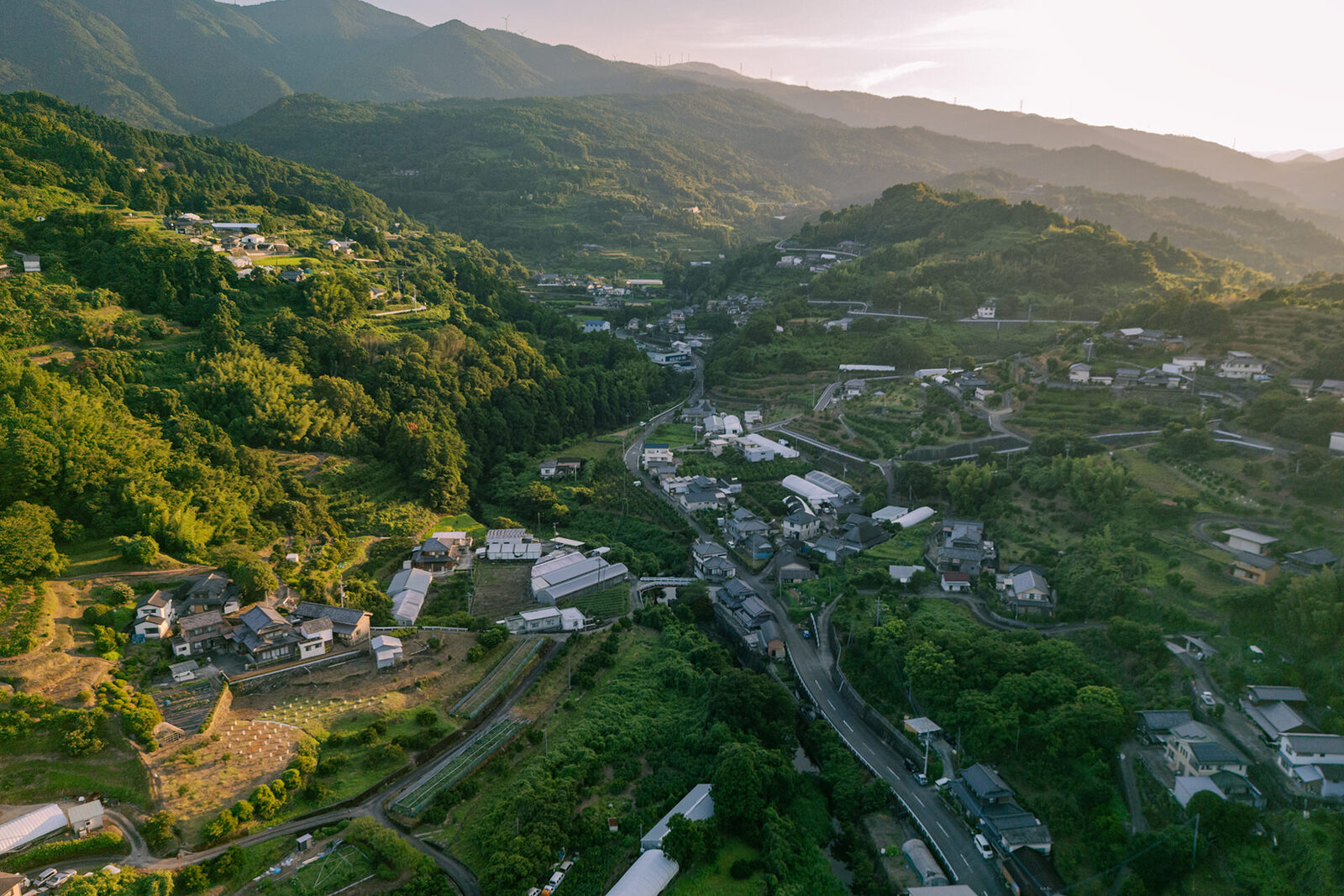 嵯峨峡の夕暮れ