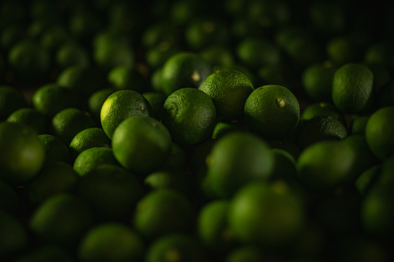 露地すだちの収穫