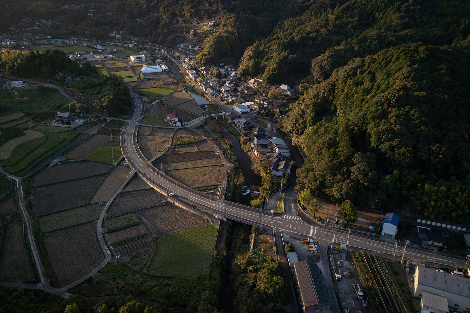 村の風景 - 井開・朝宮地区