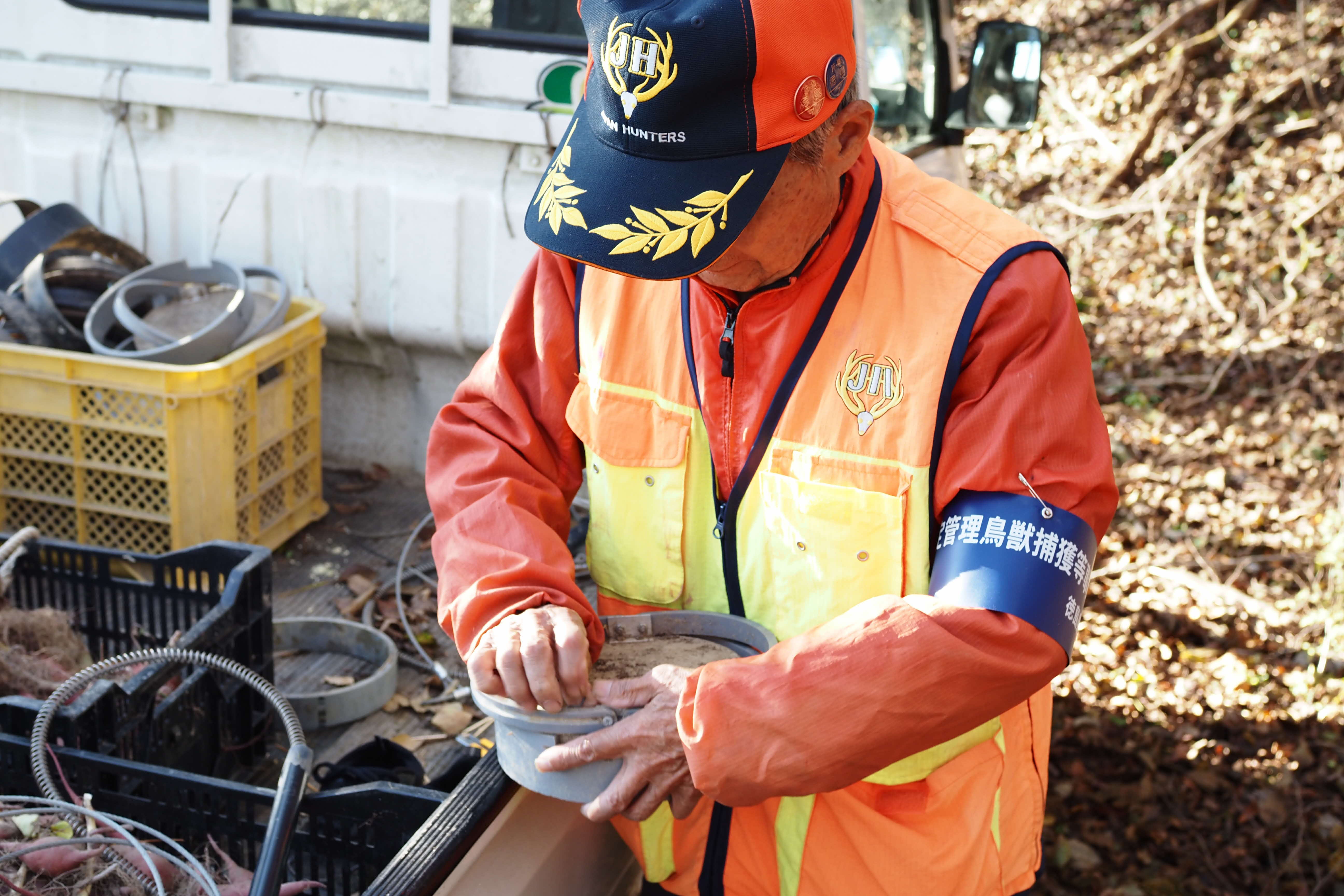 山での仕事は命がけ